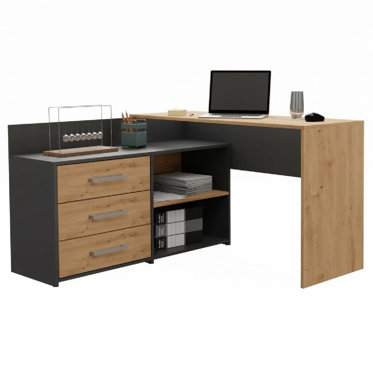 Vivaldi Bureau Dann Chêne Artisan