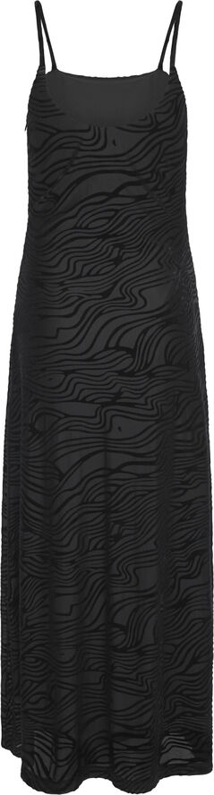 Neo Noir Sali Zebra Burnout Dress Black