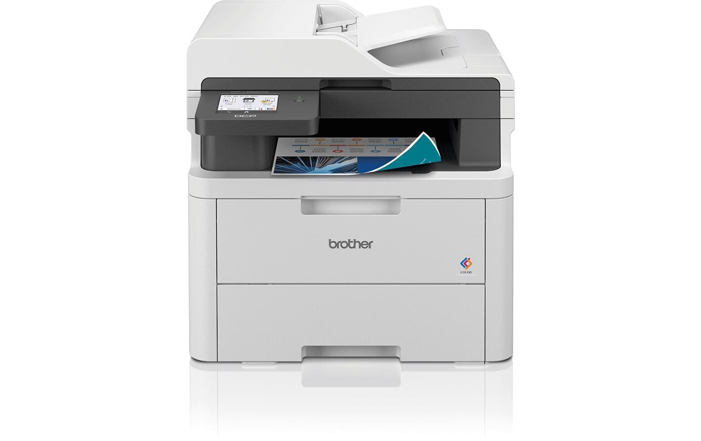 Multifunktionsdrucker DCP-L3560CDW<br>LAN- und WLAN-fähiger Farblaser-Multifunktionsdrucker