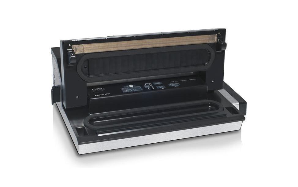 Vakuumiergerät FastVac 3000 Schwarz/Silber<br>Vollautomatischer Vakuumierer