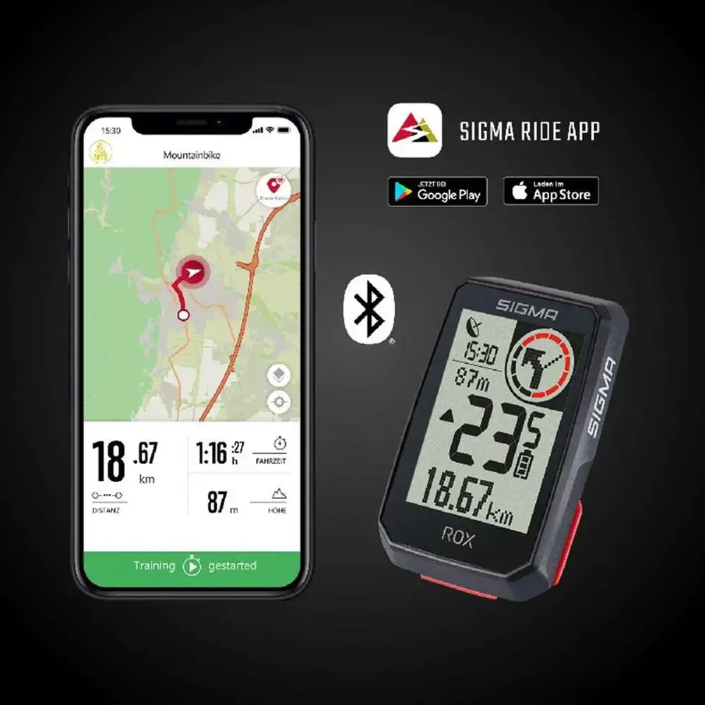 Sigma Sport ROX 2.0 GPS Fietscomputer Wit