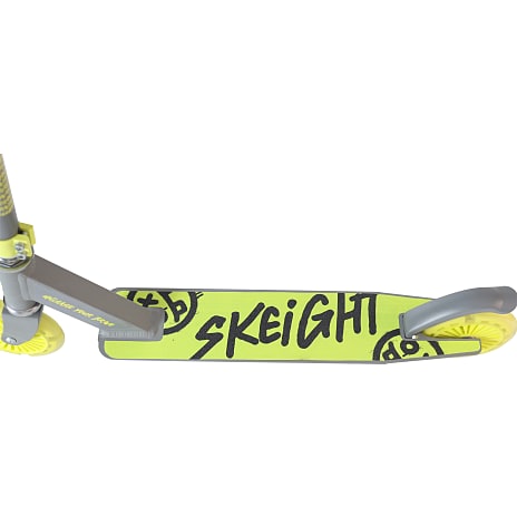 Skeight LED løbehjul grå/lime
