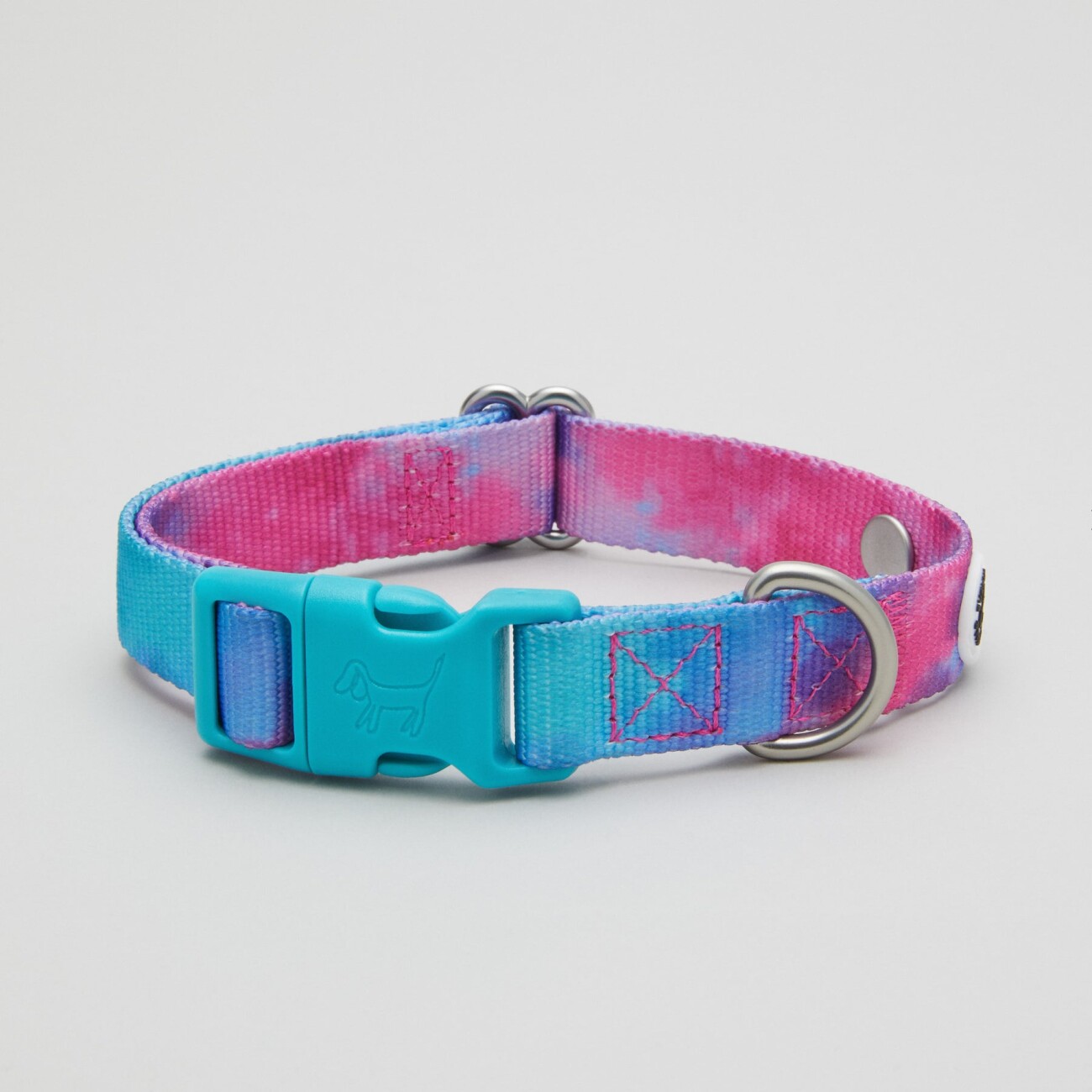 Barkalot Hundehalsband-Auslaufset blau/ türkis/ bunt S