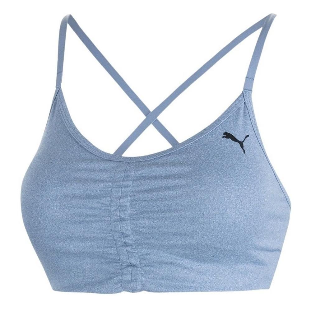 Puma Brassière Bleu Femme Puma Low Impact Studio