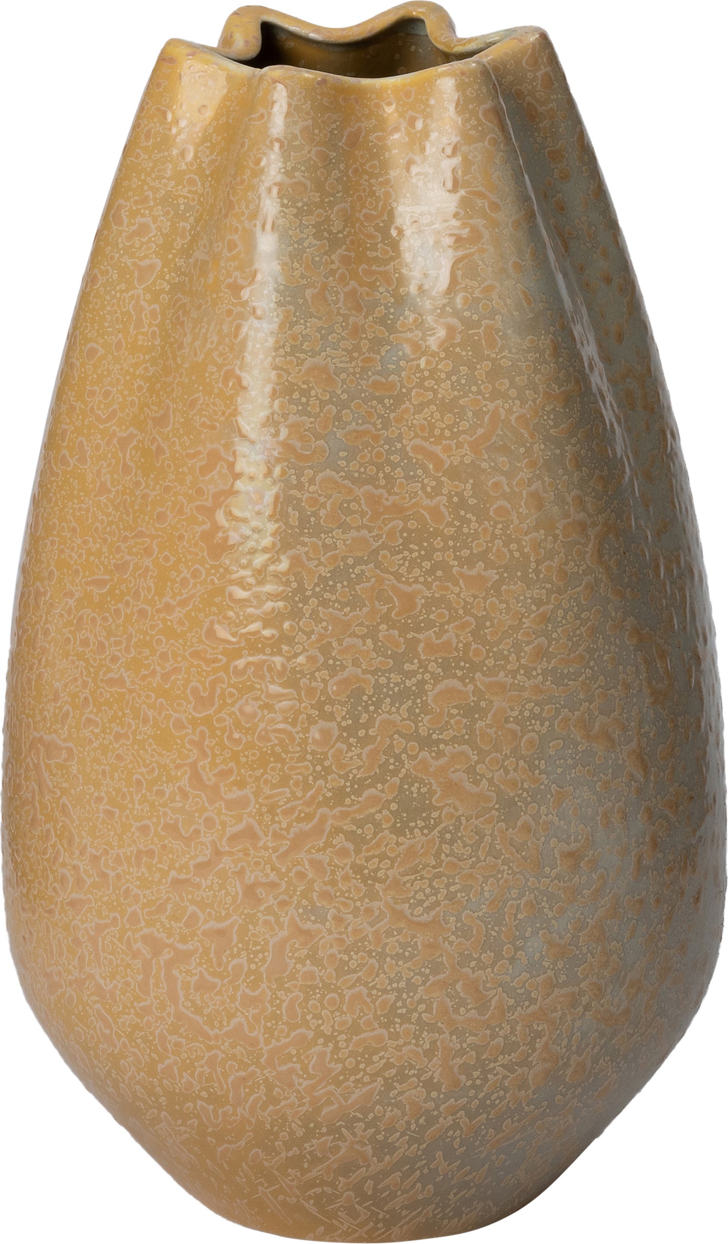 Intratuin vaas Thora beige D 17,5 H 29