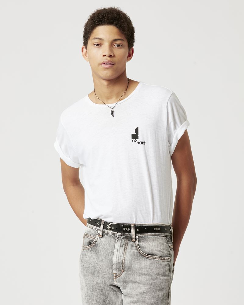 TEE-SHIRT EN COTON ET LOGO ZAFFERH