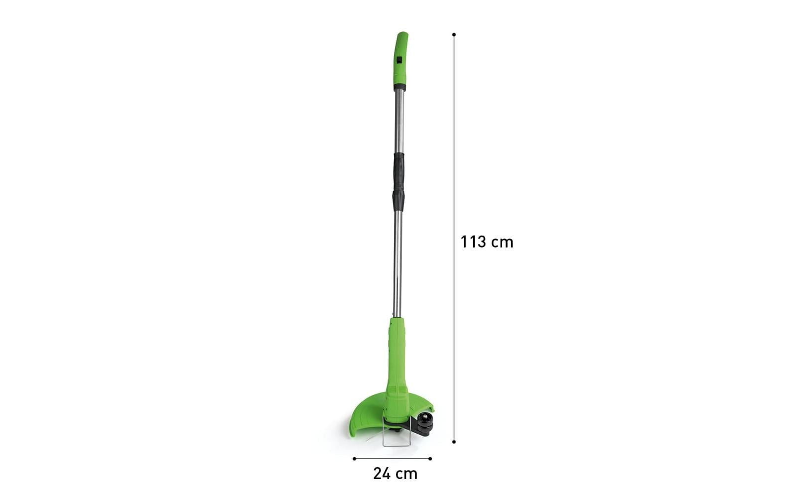 Akku-Rasentrimmer – GrünBürstenschneider 28W
