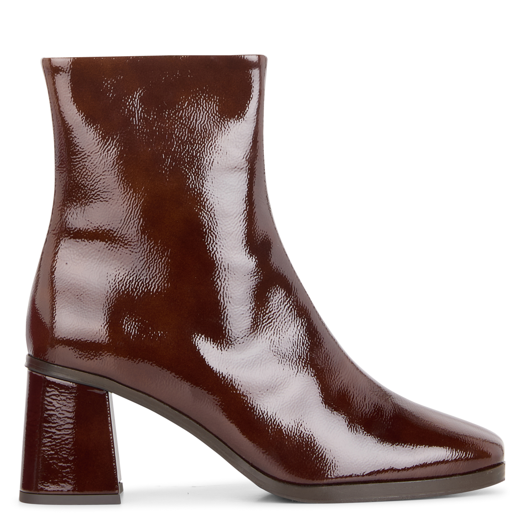 SCARLETT - Bottines en cuir | Marron