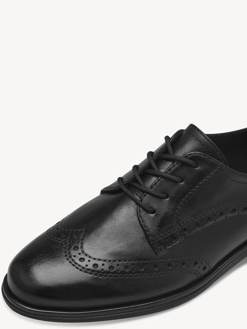 Leren Lage schoen - zwart