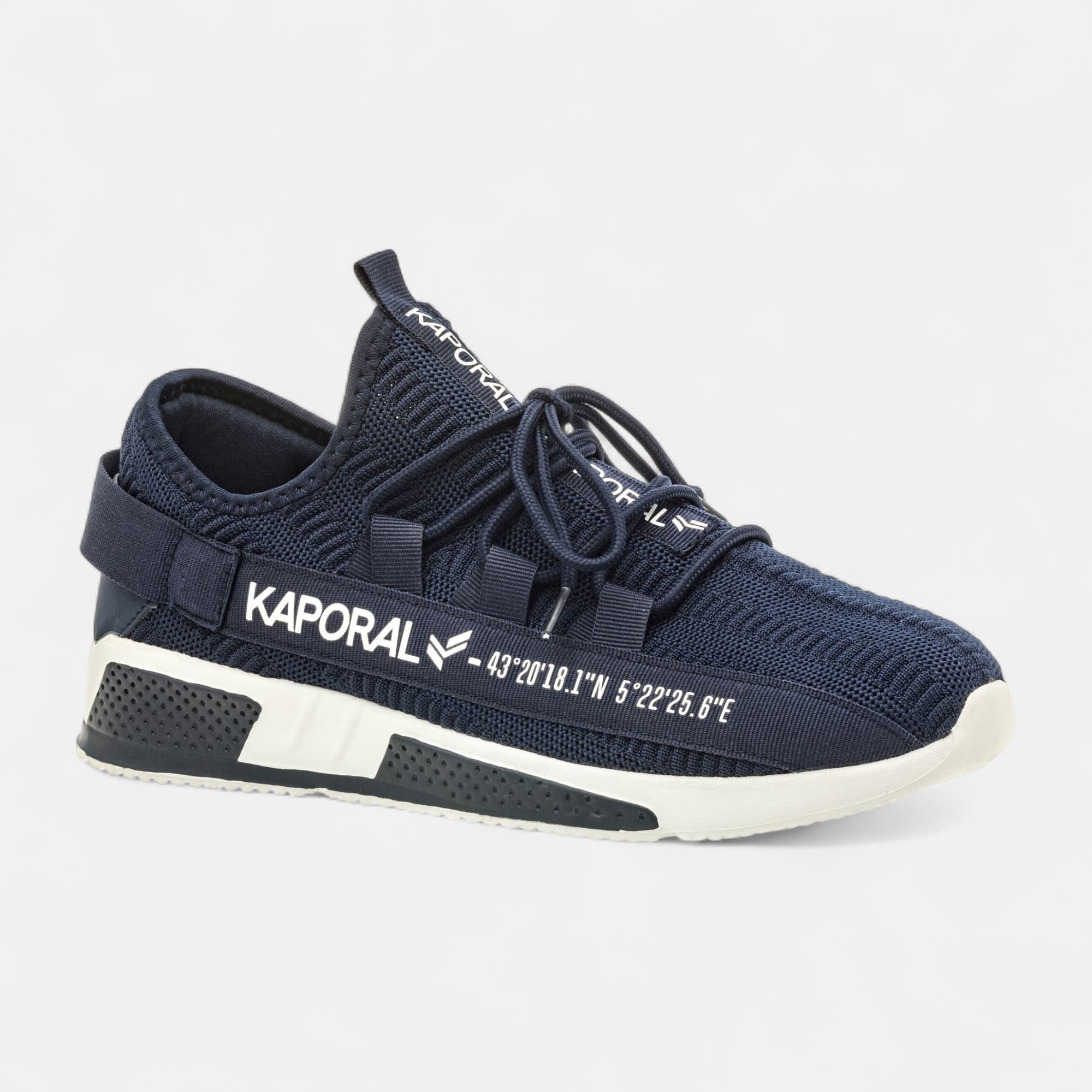 Baskets Homme bleu marine