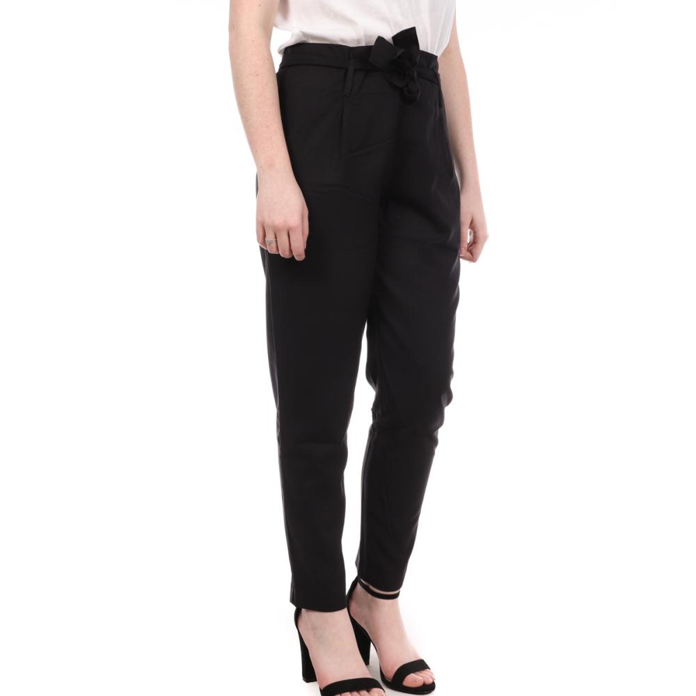 Teddy Smith Pantalon Fluide Noir Femme Teddy Smith Paquito