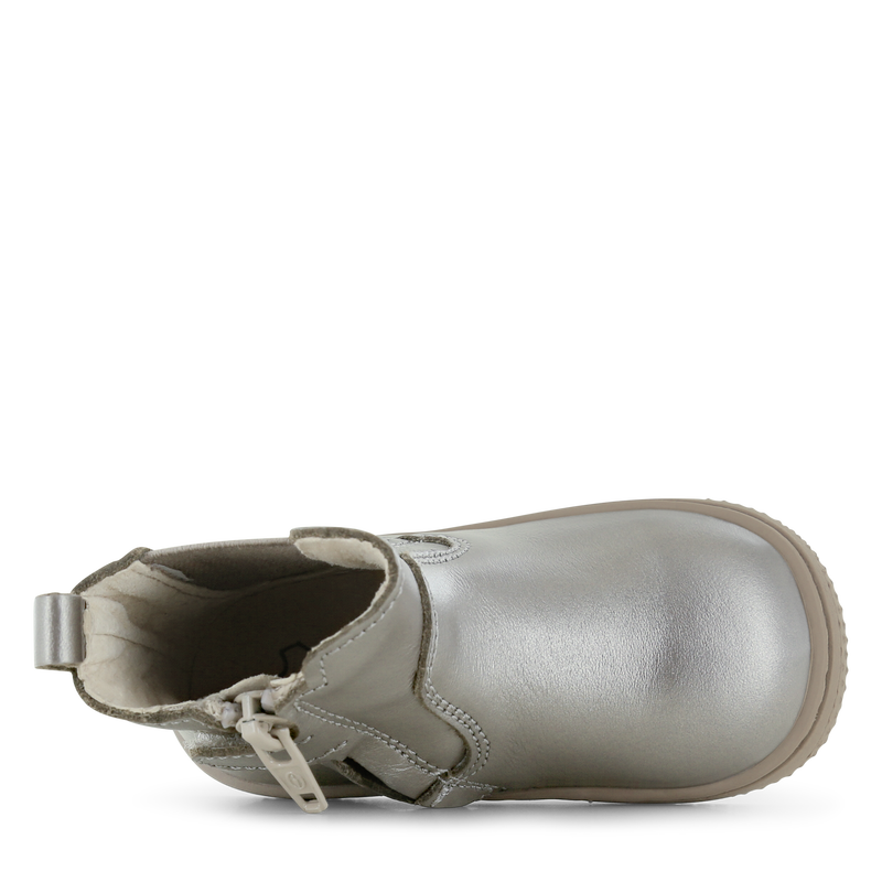 Shoesme champagne chelsea bootje Leer, Metallic | Sale