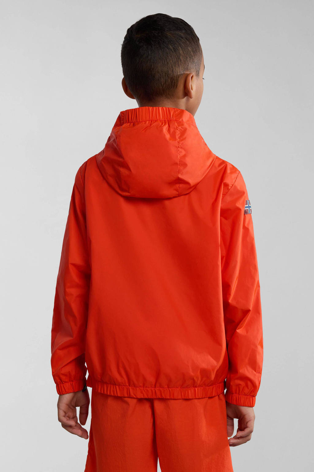 Napapijri zomerjas met logo rood