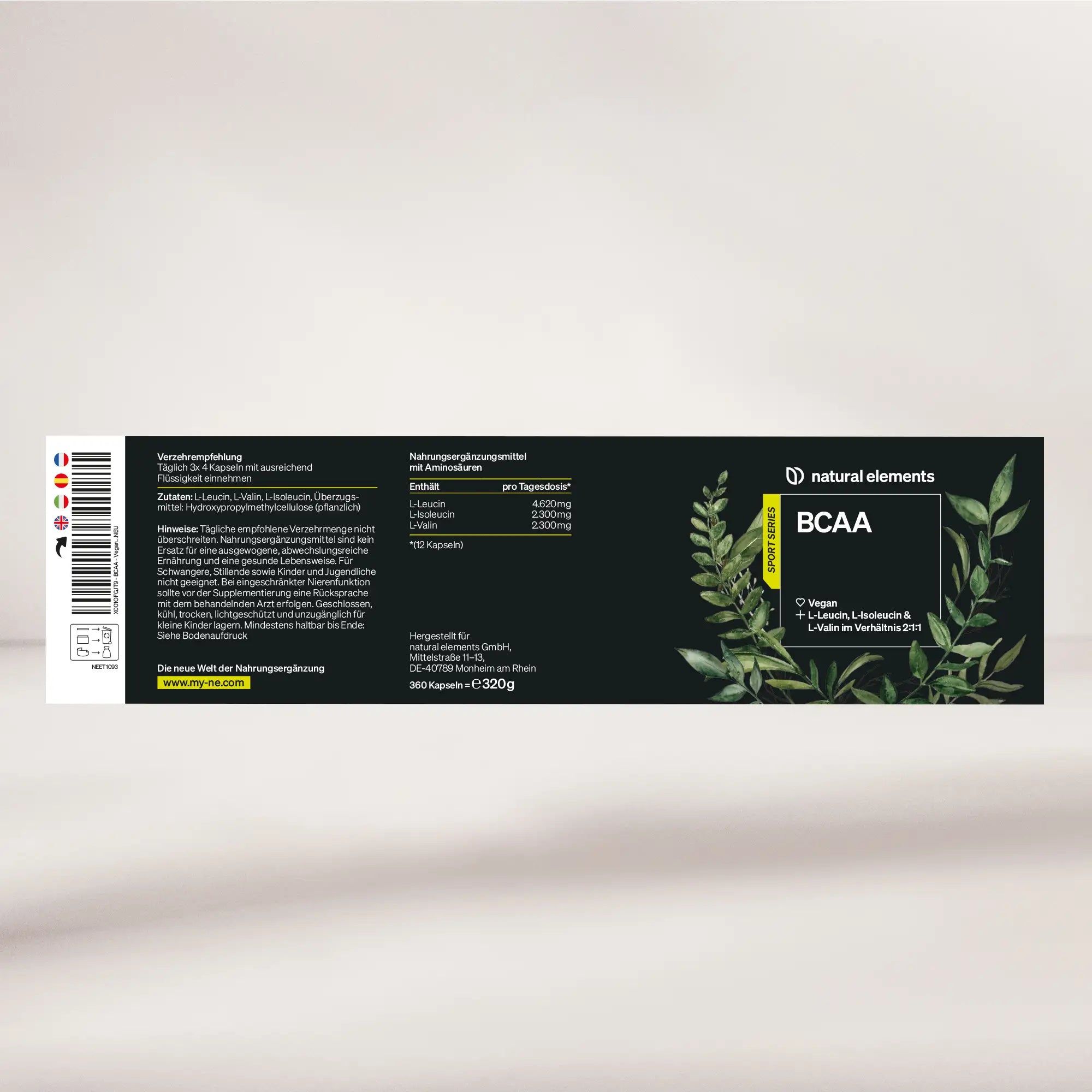 natural elements BCAA