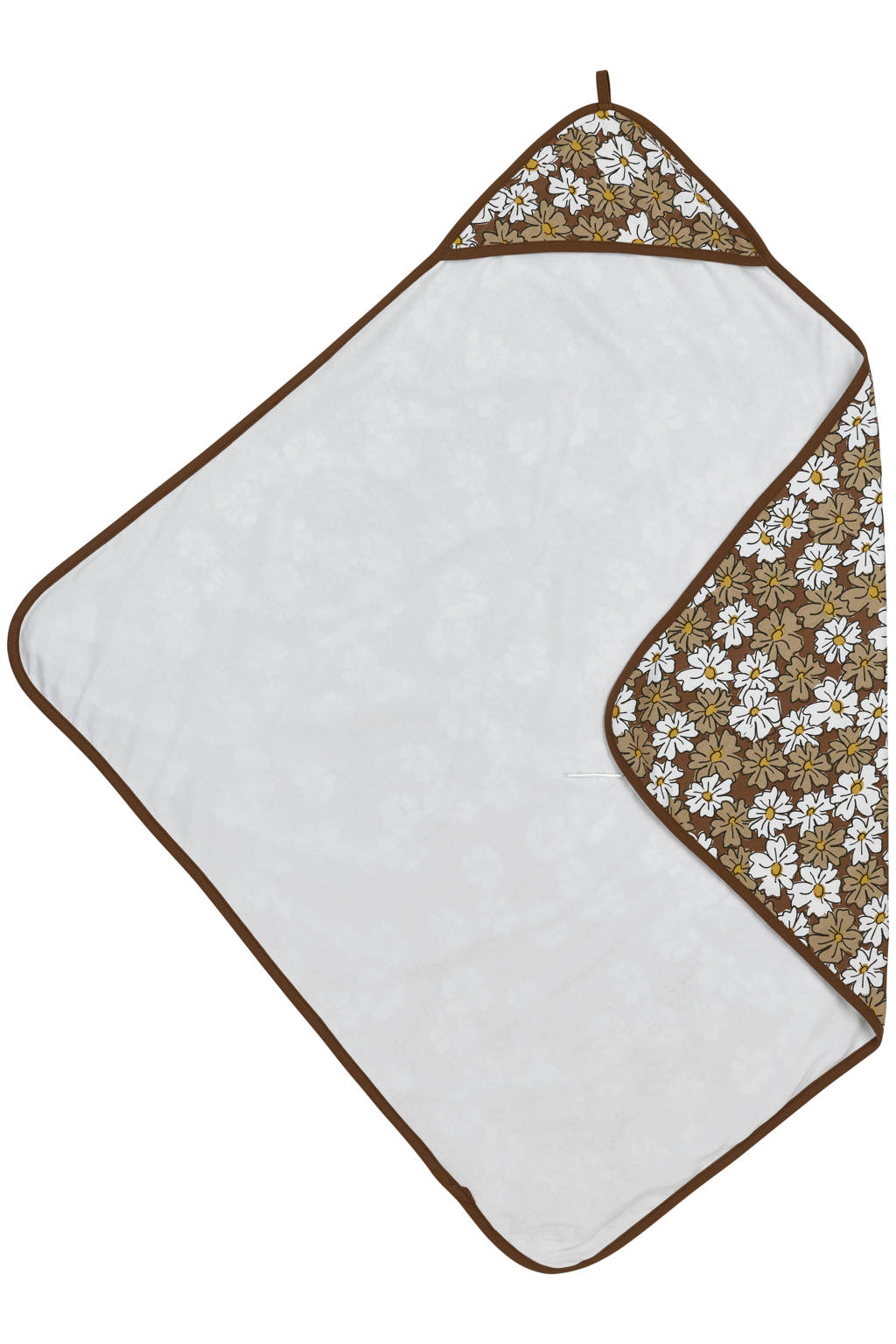 badcape 90x90 cm Vintage flower taupe