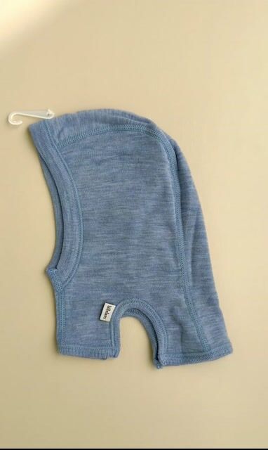 Balaclava Ull – Dobbel Jersey av 100% Merino – Tynn ullkvalitet