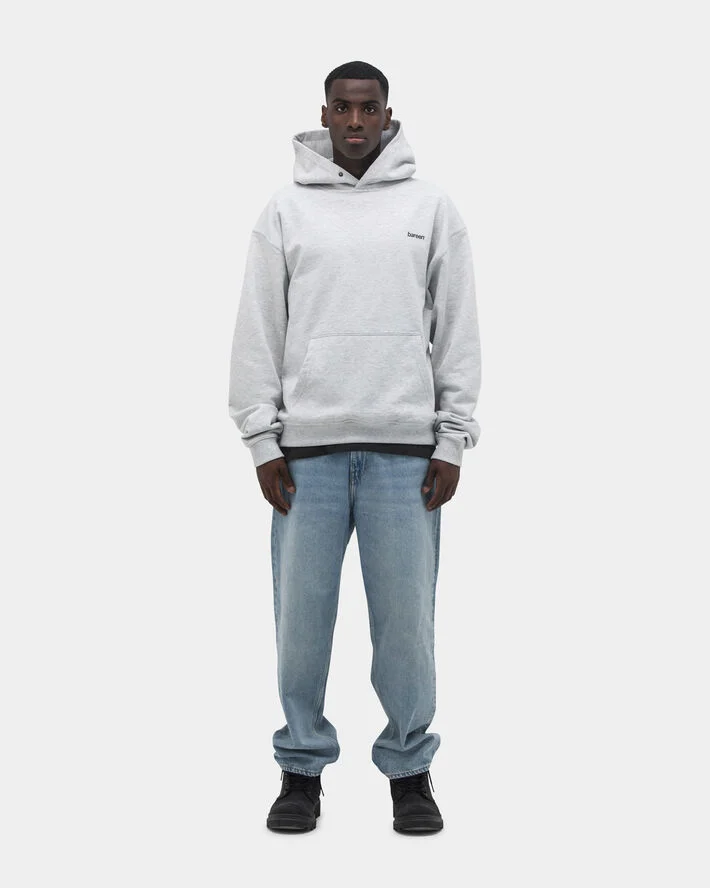 Bareen Hoodie Oversize - Logo 2. 0 Cloudy Grey Cloudy grey