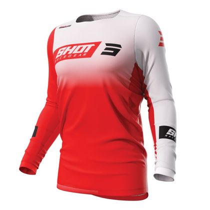 Maillot cross Shot CONTACT - SCOPE 2023 - Rouge