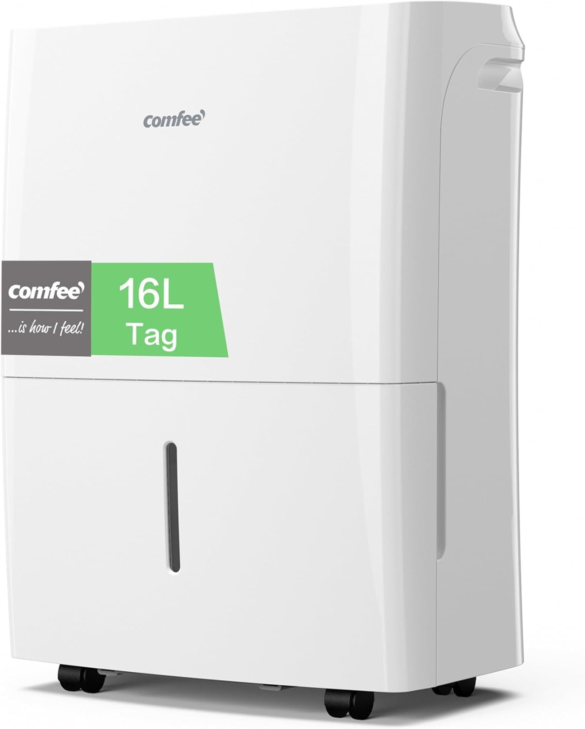 Comfee Luftentfeuchter 16L/24h,Raumgröße ca.80m³(32m²),APP-fähig,Smart modu,Timer 24H,Wassertank 3L,Gegen Feuchtigkeit, MDDF-16DEN7-WF