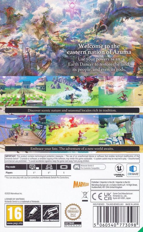 Usine de runes : Gardiens d'Azuma - Switch 2