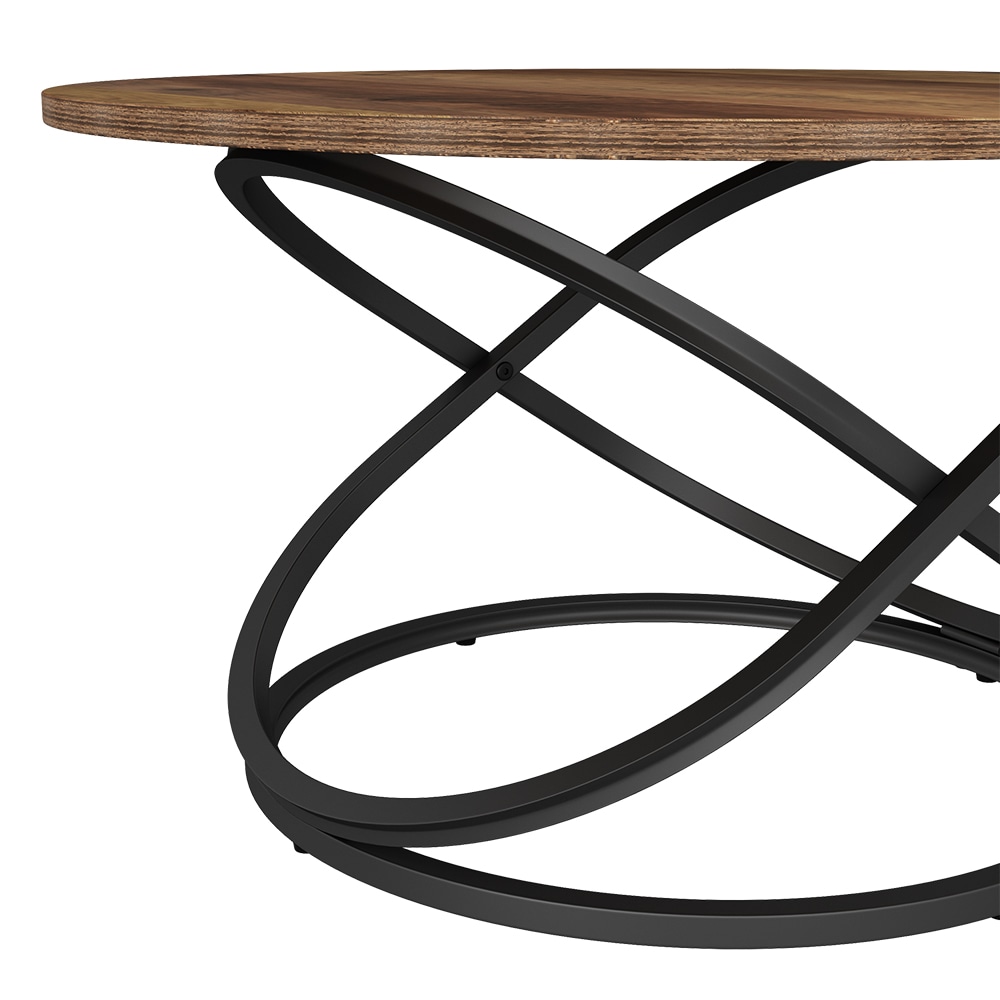 Vicco Couchtisch Calgary Holz Marmor-Optik 80 x 46 cm Wohnzimmertisch