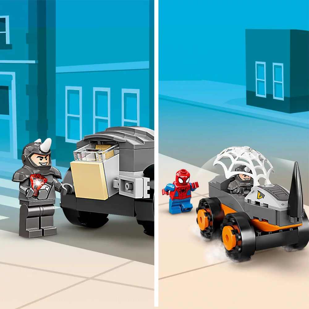LEGO®DISNEY MARVEL 10782 - LE COMBAT DES CAMIONS HULK CONTRE LE RHINO