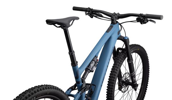 LEVO SL COMP CARBON GEN2 E-MTB Fully  satin mystic blue mystic blue metallic silver dust  S3