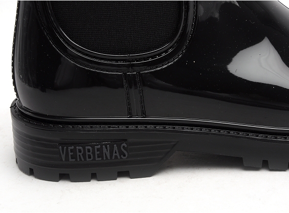 Verbenas boots bottine plates femme gaudi brillo noir