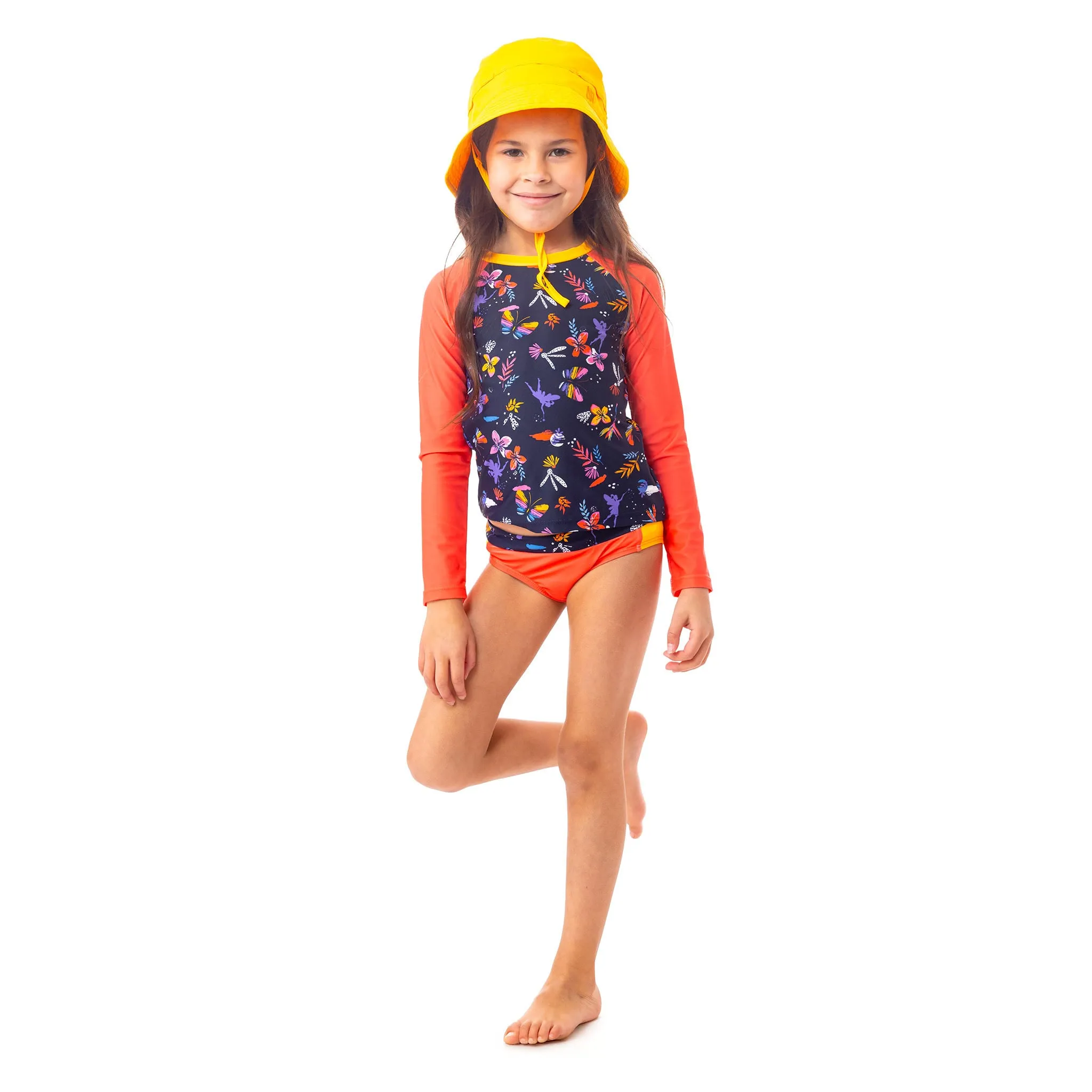 Nanö Maillot UV Manches Longues 2 Pièces Fées 3-6ans