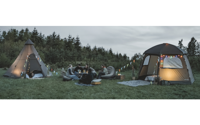 Easy Camp Familien Tipizelt Rands Tipi für 8 Personen