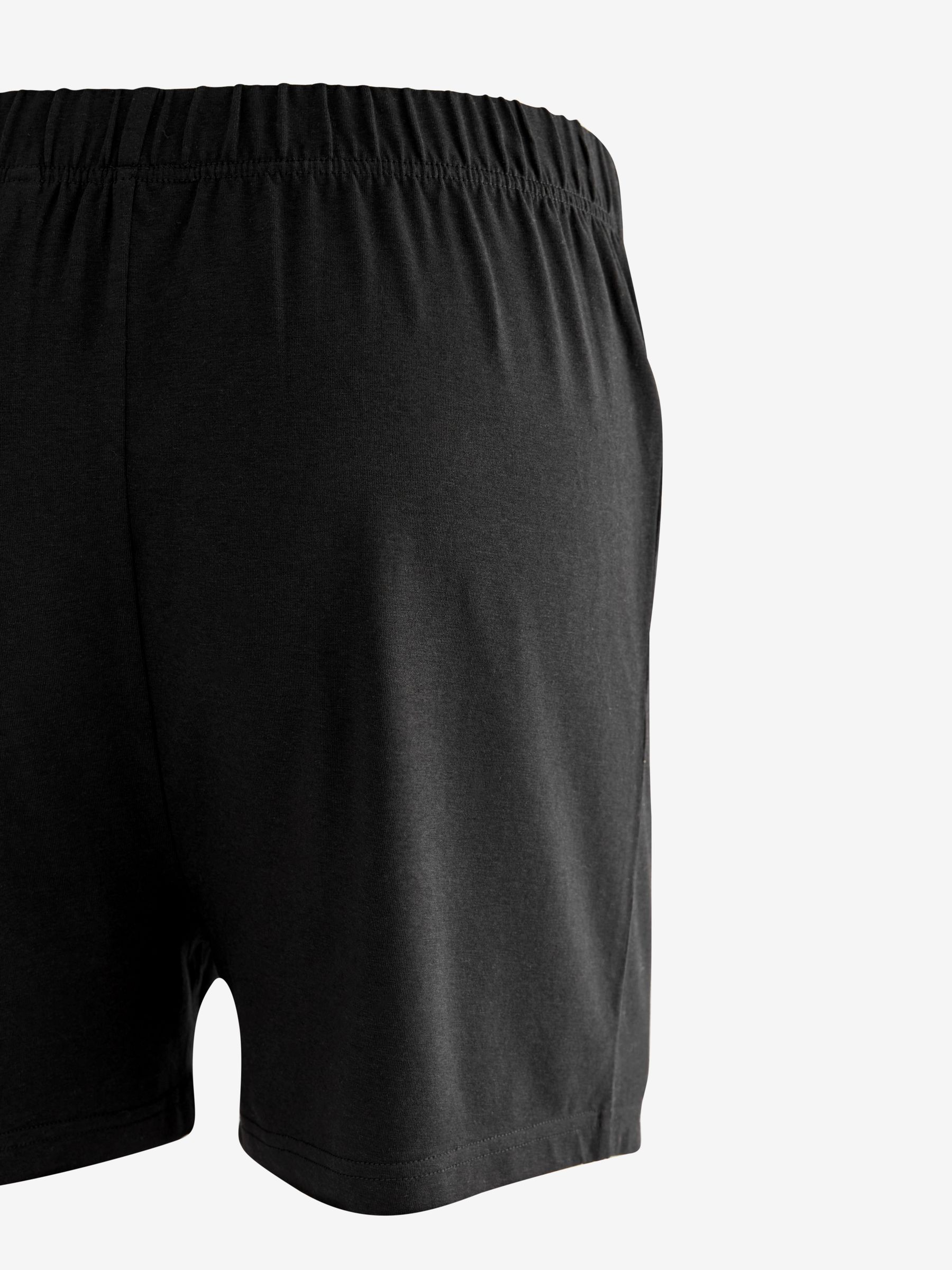 Zwart - Essential Loose Boxers 4 Pack