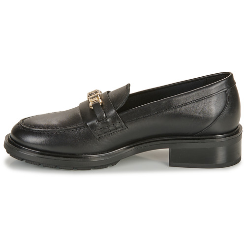 Tommy Hilfiger - TH HARDWARE LOAFER - Noir