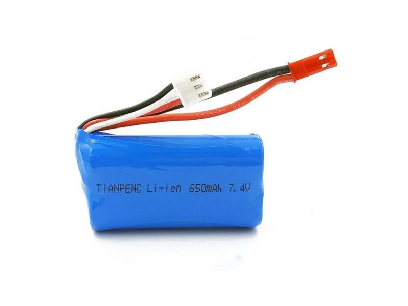Amewi RC-Akku Li-Ion 650 mAh 7.4 V 2S Li-Ion Ersatzakku zu Amewi Katamaran 7014