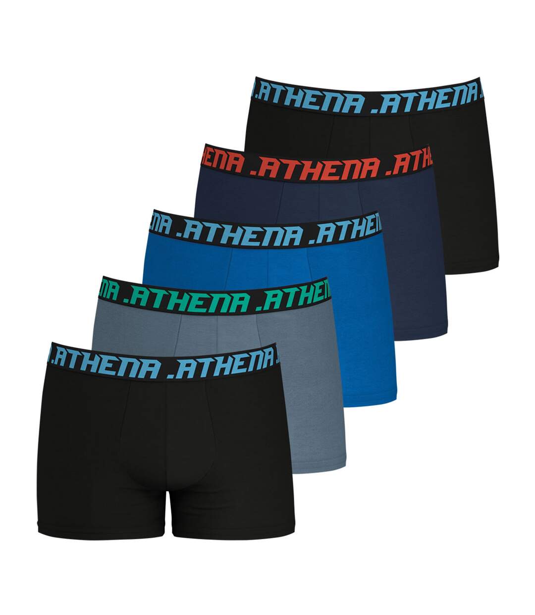 Lot de 5 boxers homme Ecopack