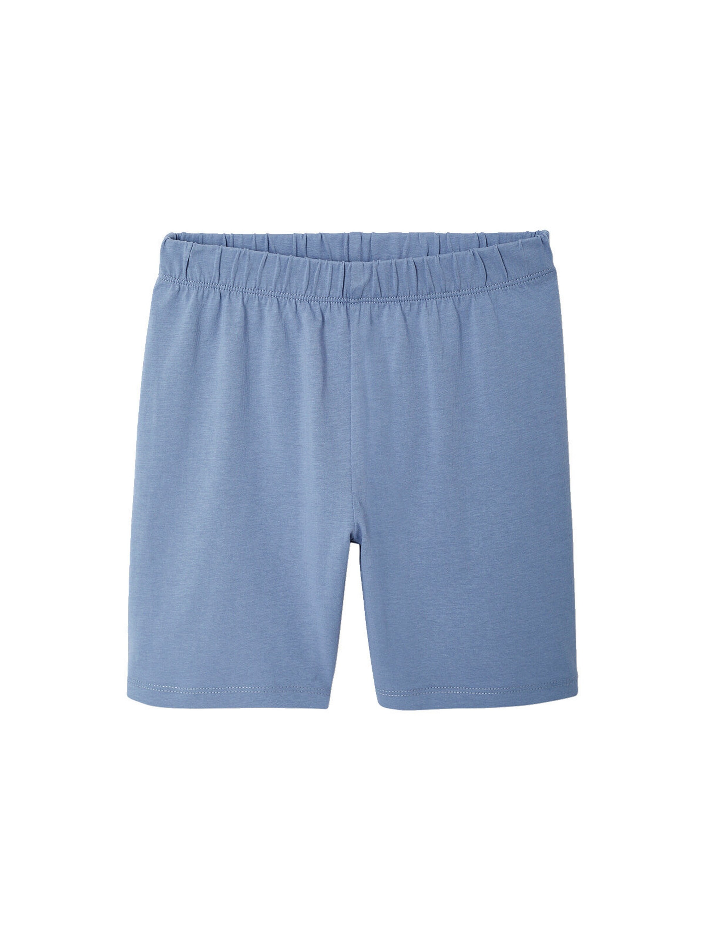 Vertbaudet 3er-Pack Jungen Sommer-Schlafanzüge mit Surfer-Prints und Recycling-Baumwolle mandarine