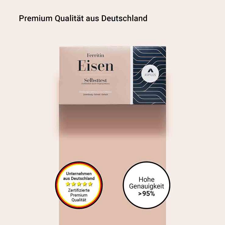 Aspilos Eisen Ferritin Selbsttest Blut, 1 St