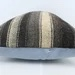 Kussen kelim Vintage 50x70 grey black ecru stripe