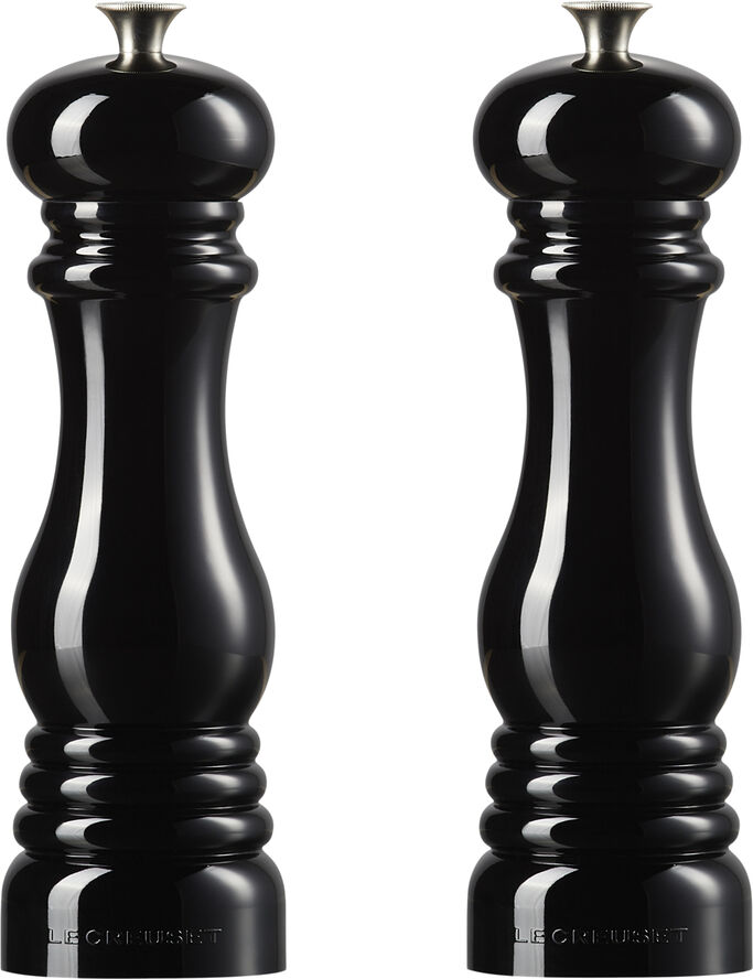 Le Creuset Salt & peber sæt 21 Black Black