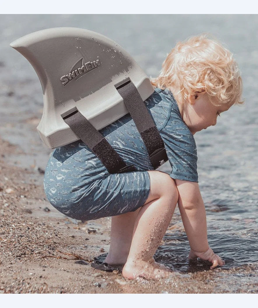 Swimfin hajfinne - Lysegrå (Warm Grey)
