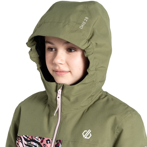 Veste de ski DARE 2B TRAVERSE II JKT OLIVINE GREEN/OLIVINE LEOPARD PRINT