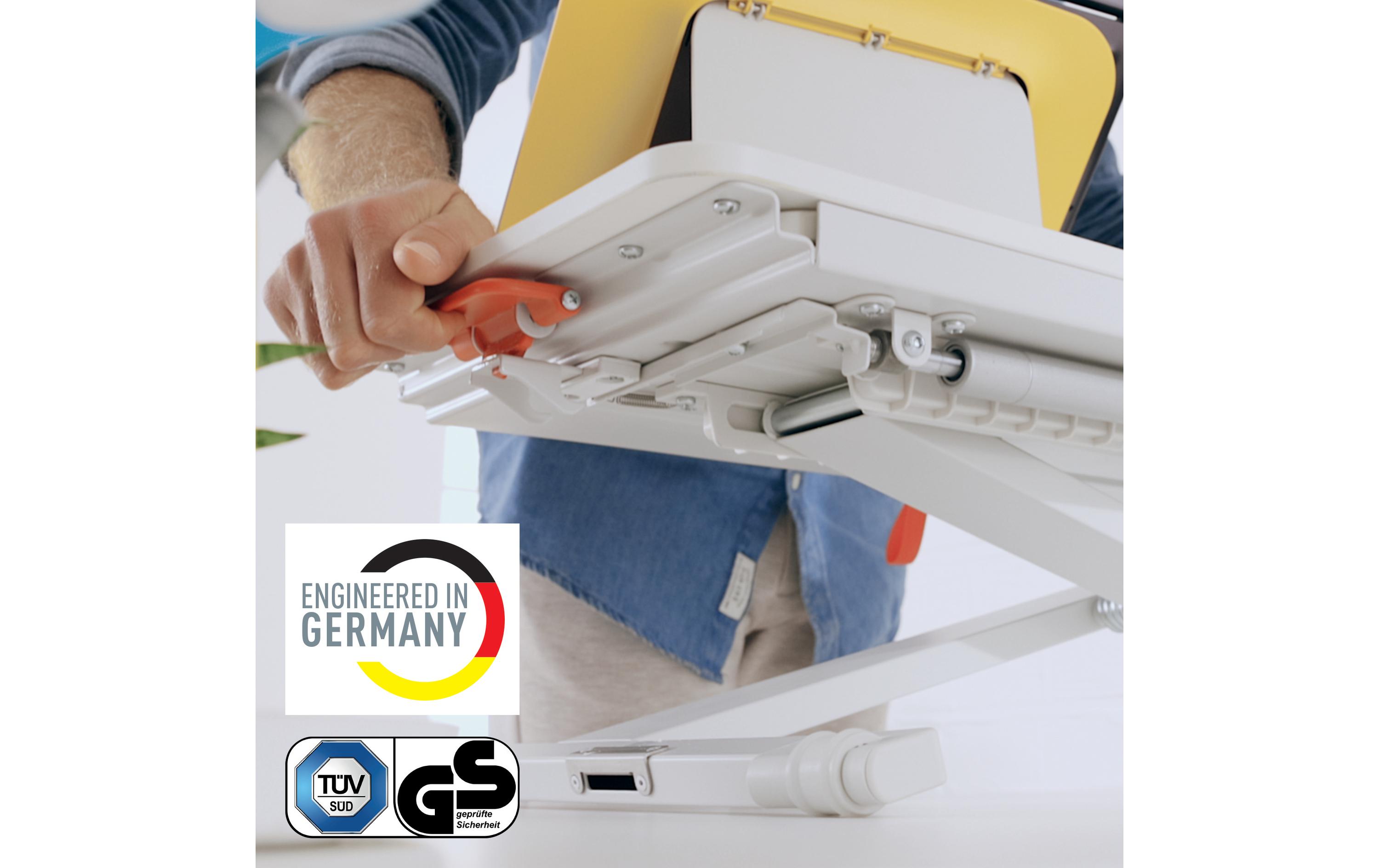 Ergo Cosy Höhenverstellbarer Schreibtischaufsatz<br>Leitz Ergo Cosy Höhenverstellbarer Sitz-/Steh-Schreibtischaufsatz mit ausziehbarer Tastaturablage