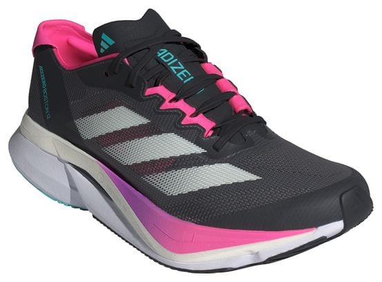 Chaussures adidas adizero Boston 12 Noir Rose Femme