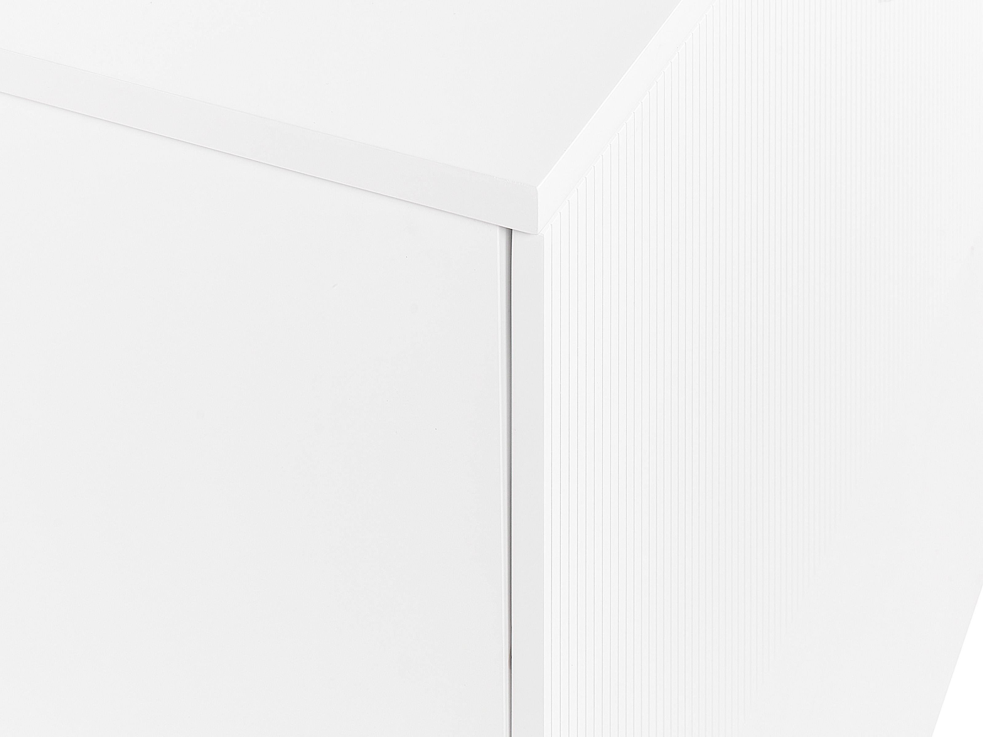 Wandgemonteerde wastafelkast ALZIRA 80 cm Wit