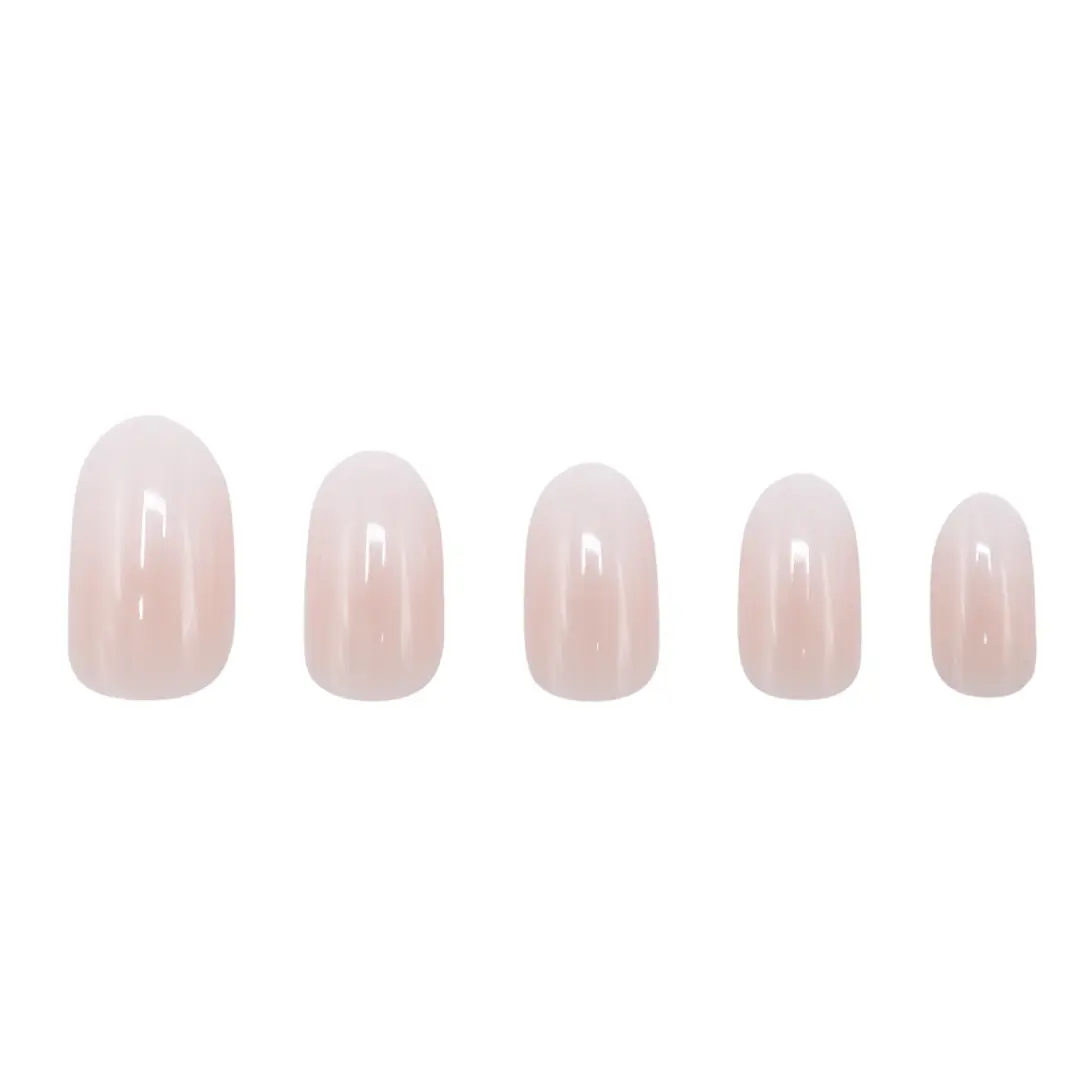 Press On French Nails Ombre Light Pink