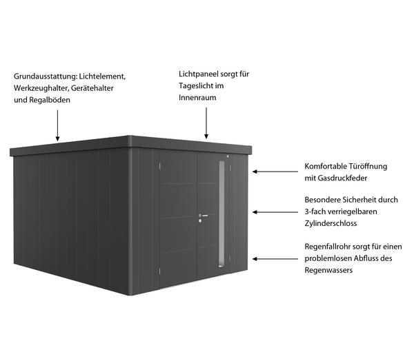 Biohort Gerätehaus Neo 4C, ca. B292/H222/T348