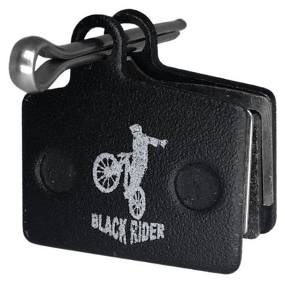 Paires de Plaquettes BLACK RIDER pour HAYES Stroker Ryde Semi-Métallique 