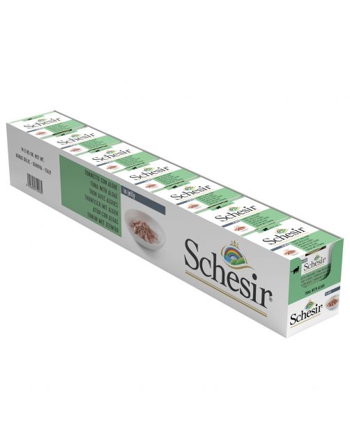 Schesir Kat Blik Gelei Vis 85 g - Kattenvoer