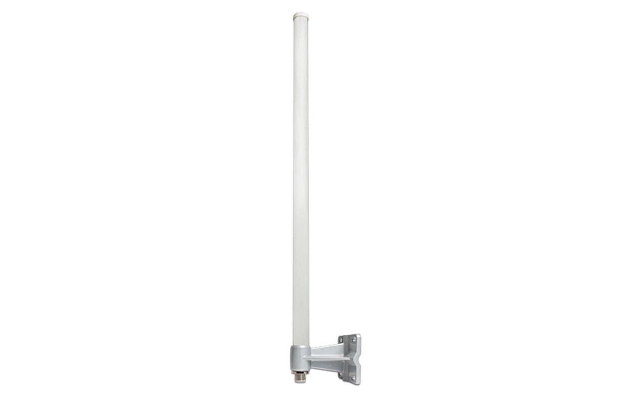 WLAN-Antenne WLAN 802.11 b/g/n N-Type 8 dBi RundstrahlDelock WLAN 802.11 b/g/n Antenne N Buchse 8 dBI omnidirektional starr grau outdoor