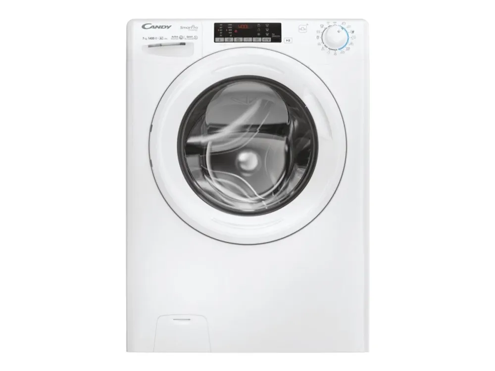 Candy SMART Pro Inverter CO 474TWM6/1-S - Vaskemaskine - Wi-Fi - bredde: 60 cm - dybde: 49 cm - højde: 85 cm - frontbetjening - 48 liter - 7 kg - 1400 rpm - hvid
