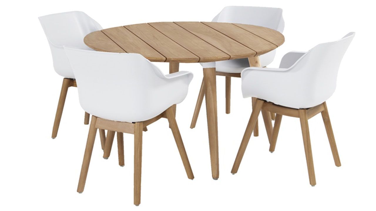 Tuinstoel 11.688.231 Sophie Teak B62 x D59 x H84 cm